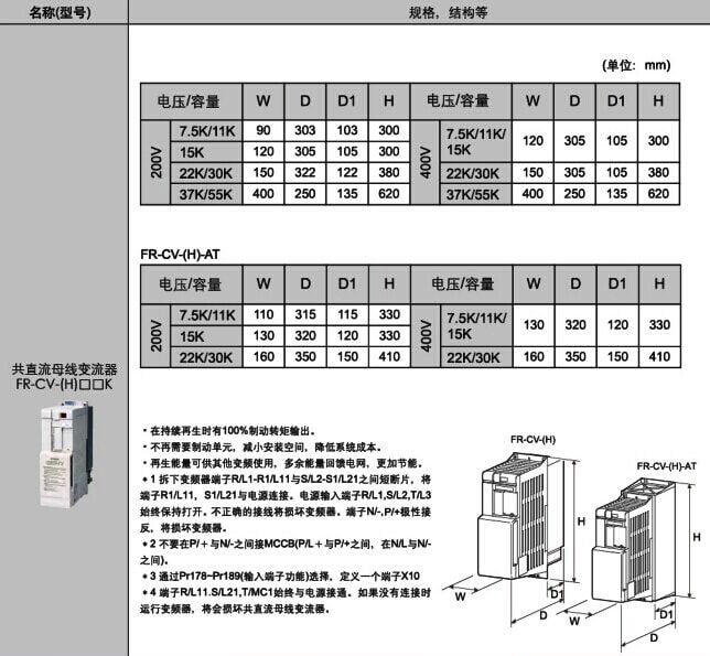 FR-CV-H55K規格